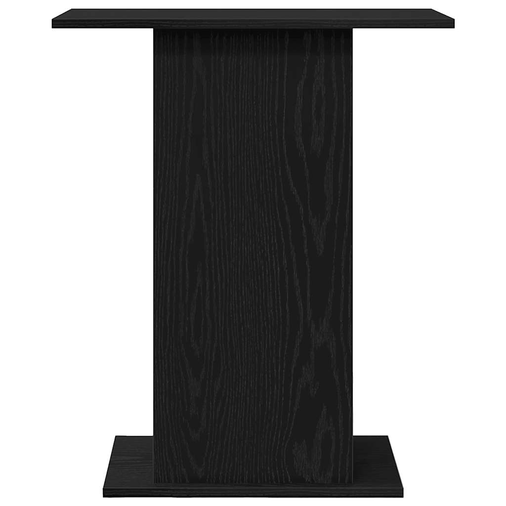 Fekete tölgy szerelt fa akváriumi állvány 60,5x36x72,5 cm - Image 4