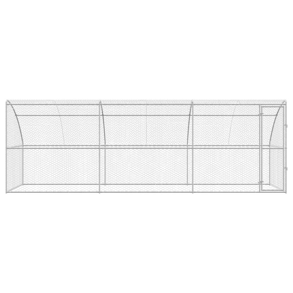 Kutyaház 3 db Ezüst 6 x 2 x 2 m Horganyzott acél - Image 4
