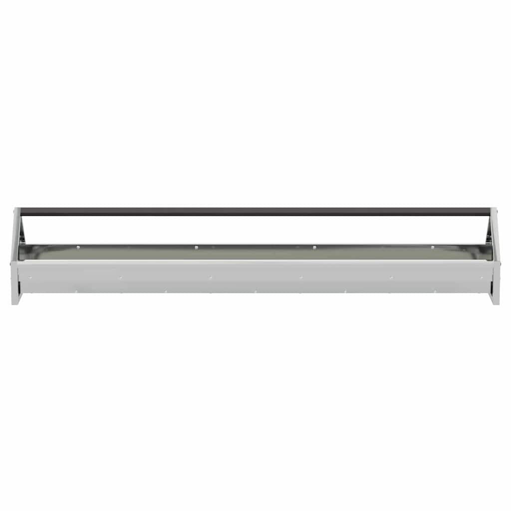 Csirke Etető Tál Ezüst 108 x 20,5 x 20 cm 5 kg Horganyzott Acél - Image 5