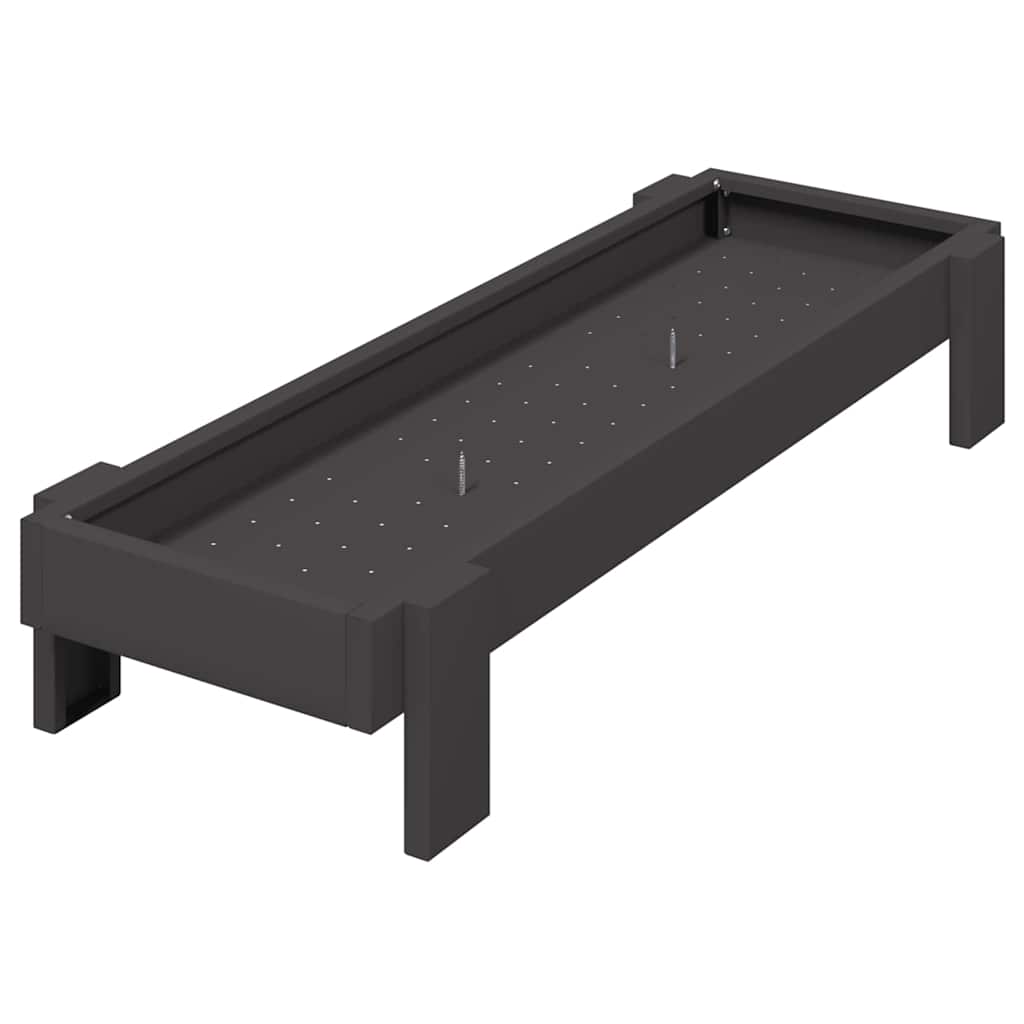 Csirke Etető Tál Fekete 80 x 28 x 13.5 cm - Image 2