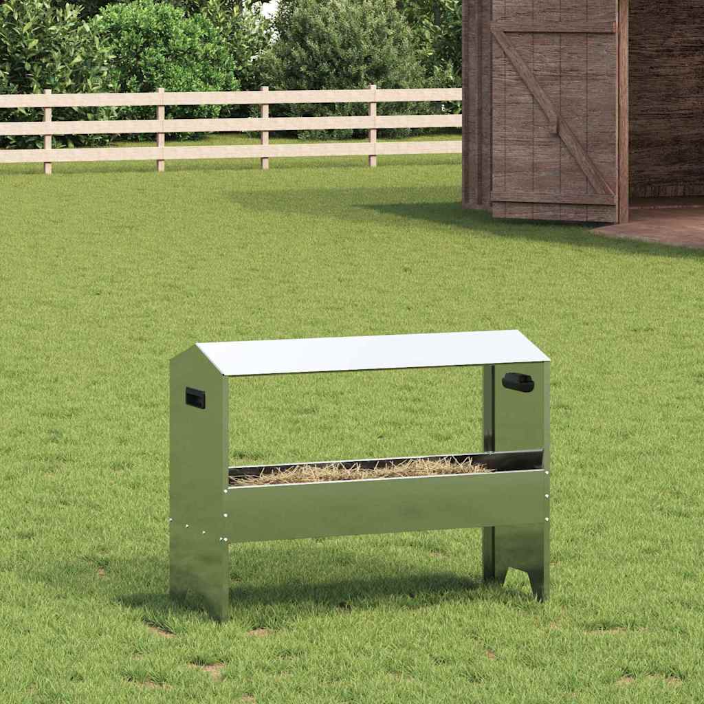Állattenyésztési takarmányzó Ezüst 79 x 35 x 62 cm 15 kg
