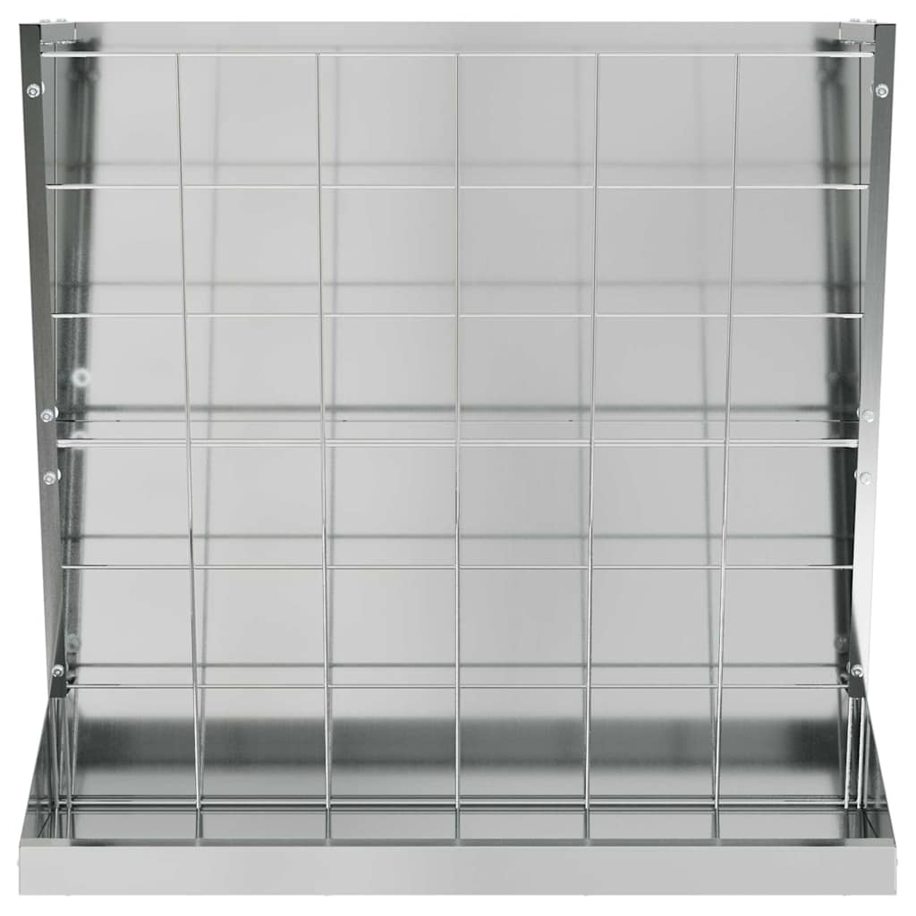 Szénazsák Ezüst 71 x 33 x 70 cm 5 kg Horganyzott Acél - Image 5
