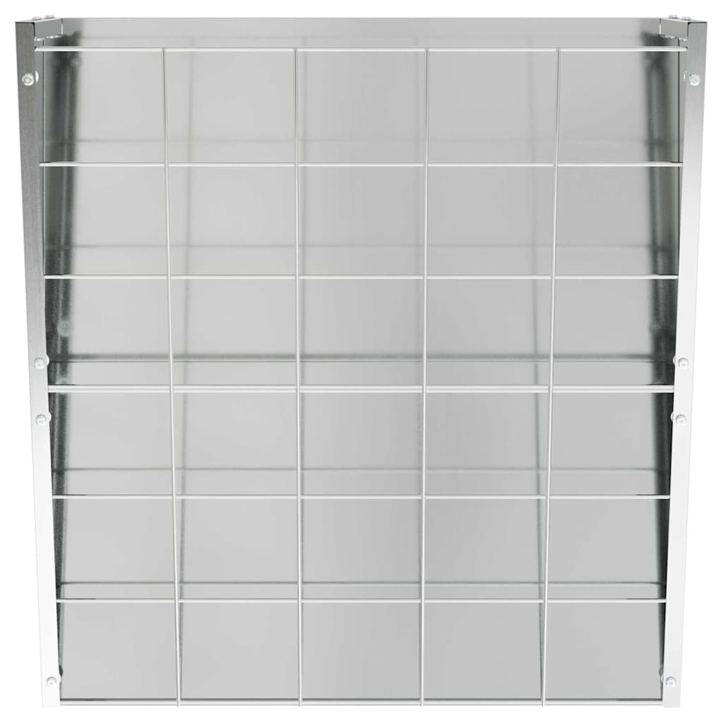 Függő Szénatároló Ezüst 61 x 33 x 66 cm 5 kg Horganyzott Acél - Image 5