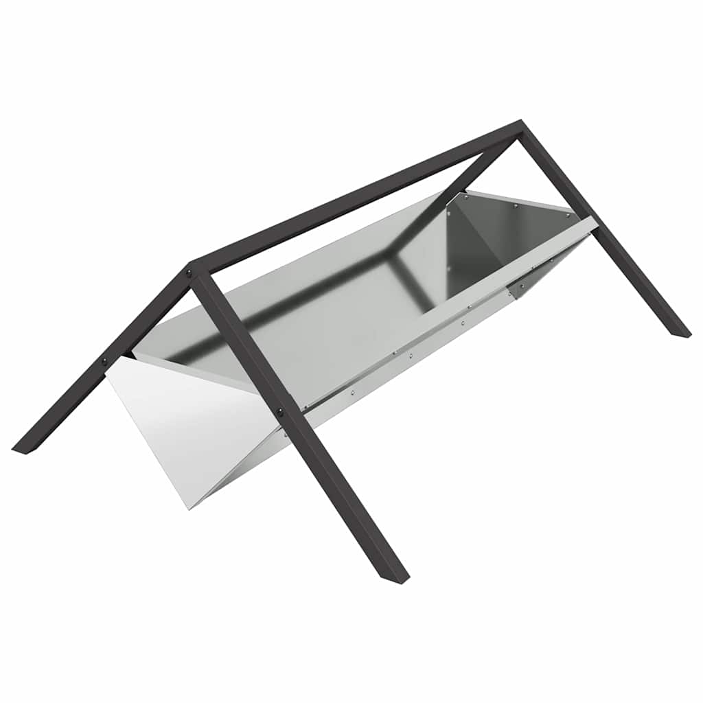 Állattenyésztési takarmányzó Ezüst 111 x 76 x 38 cm 10 kg - Image 2