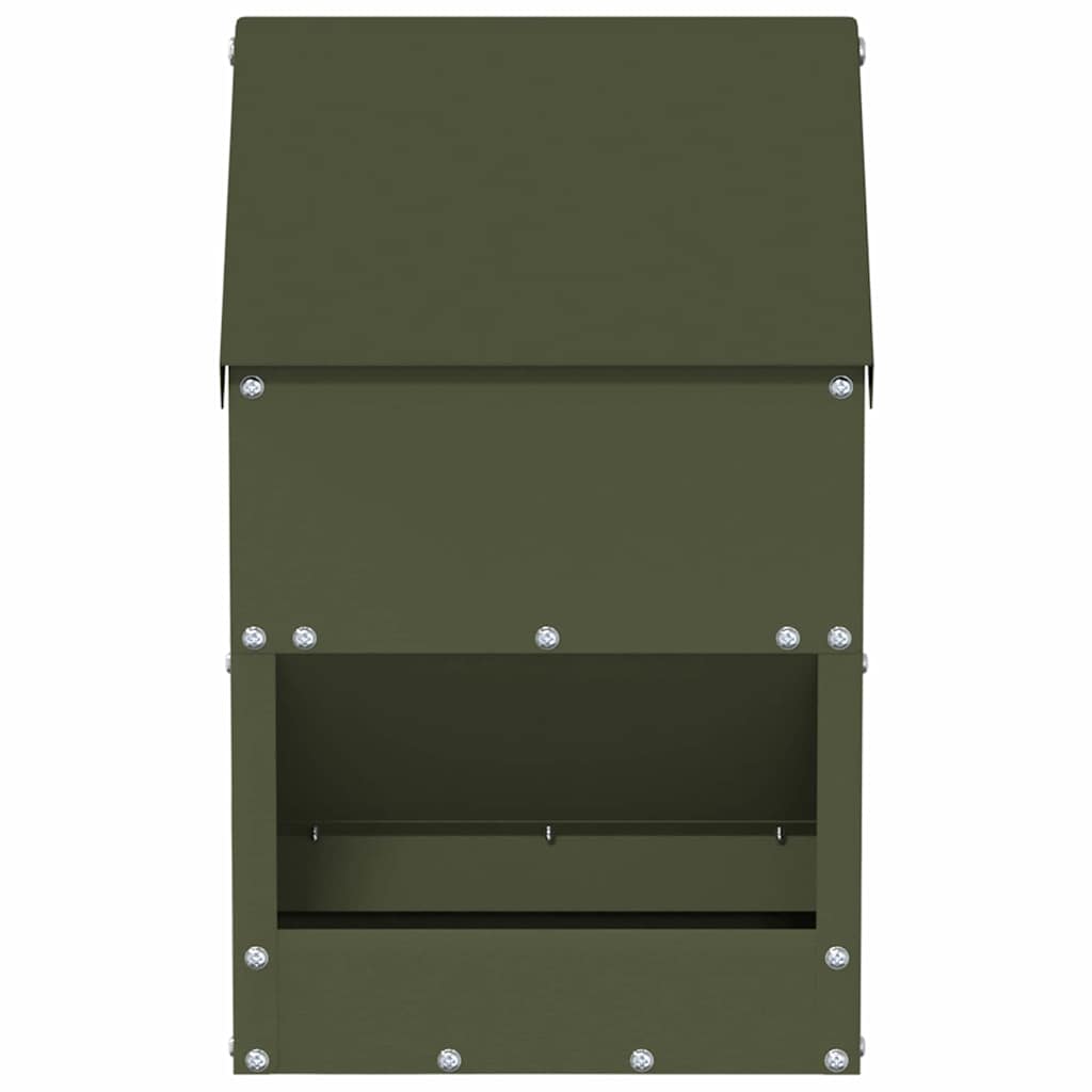 Csirke etető Olajzöld 21 x 16 x 33 cm 3 kg - Image 4