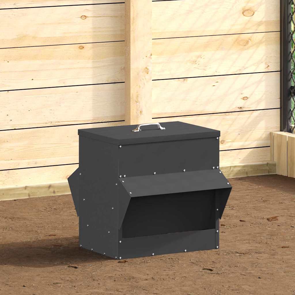Csirke etető Fekete 40,5 x 45 x 41 cm 20 kg - Image 4