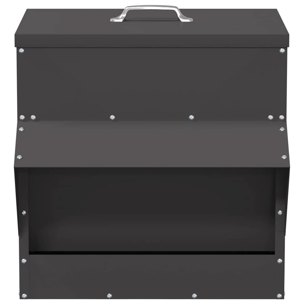 Csirke etető Fekete 40,5 x 45 x 41 cm 20 kg - Image 5
