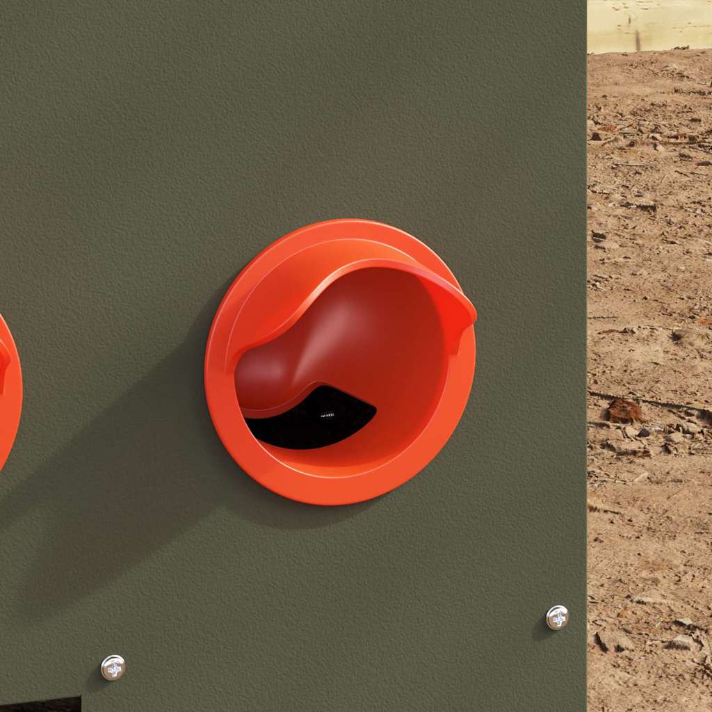 Csirke etető 2 Olajzöld 60,5 x 29 x 51 cm 25 kg - Image 3