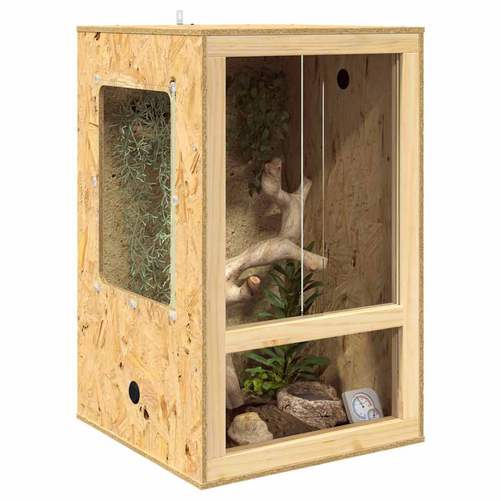 Terrárium Barna 50 x 50 x 80 cm OSB - Image 3