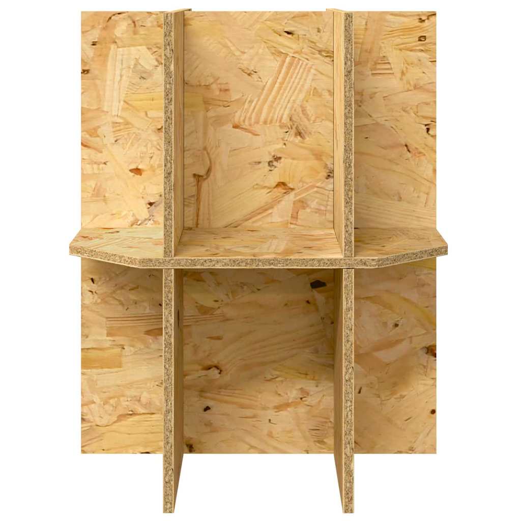 Terrárium alap polcokkal Barna 40 x 40 x 50 cm OSB - Image 5