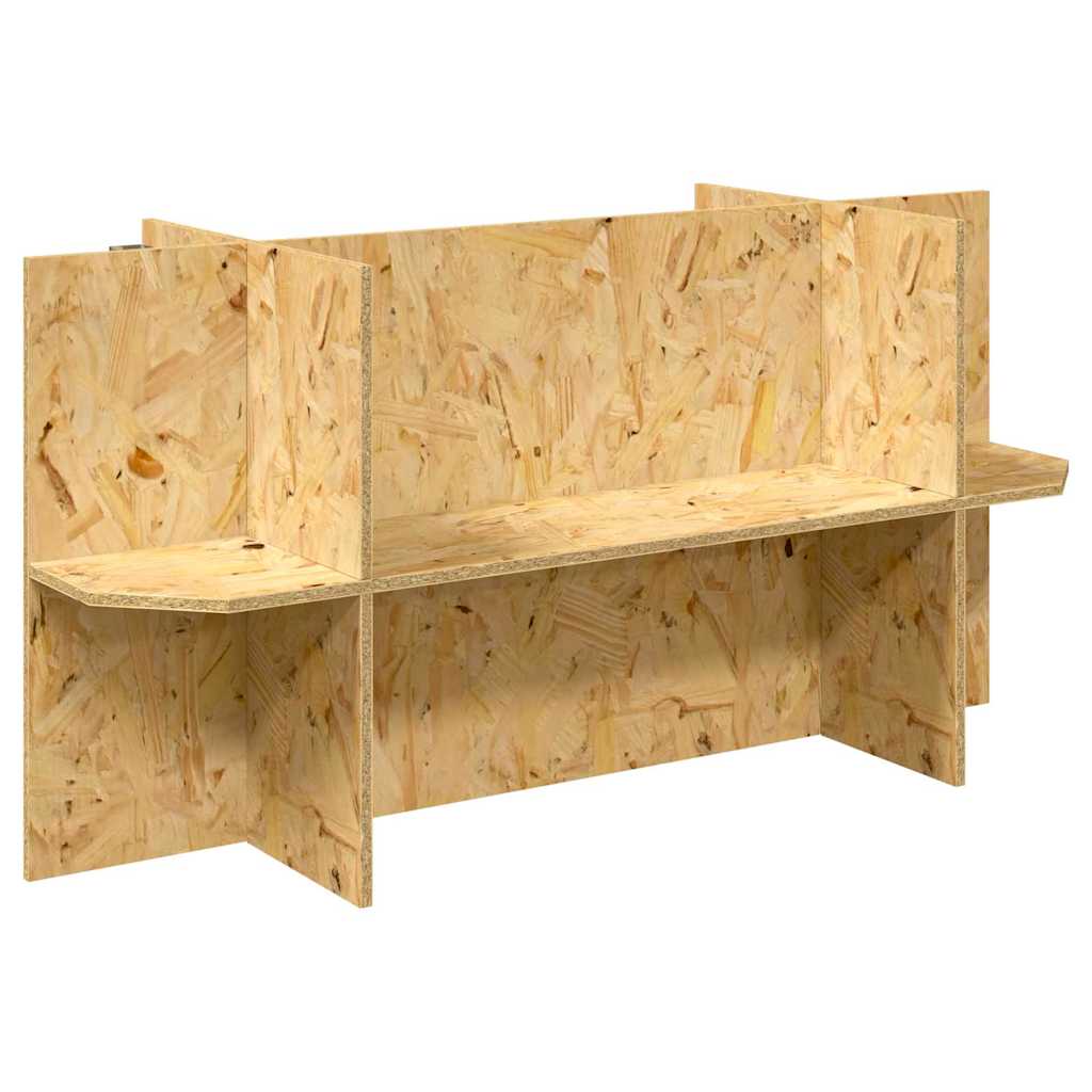 Terrárium alap polcokkal Barna 100 x 40 x 50 cm OSB - Image 2