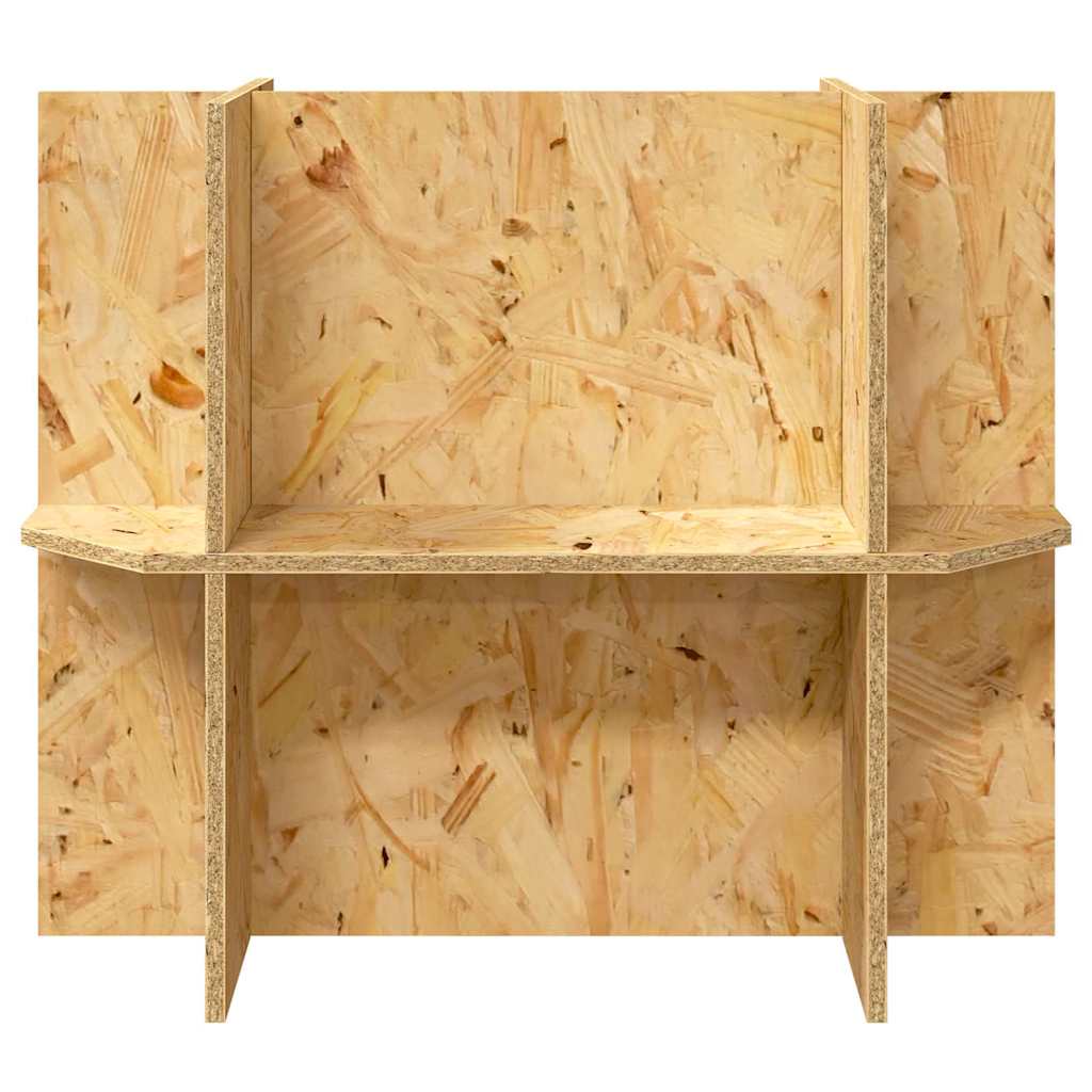 Terrárium alap polcokkal Barna 60 x 30 x 50 cm OSB - Image 5