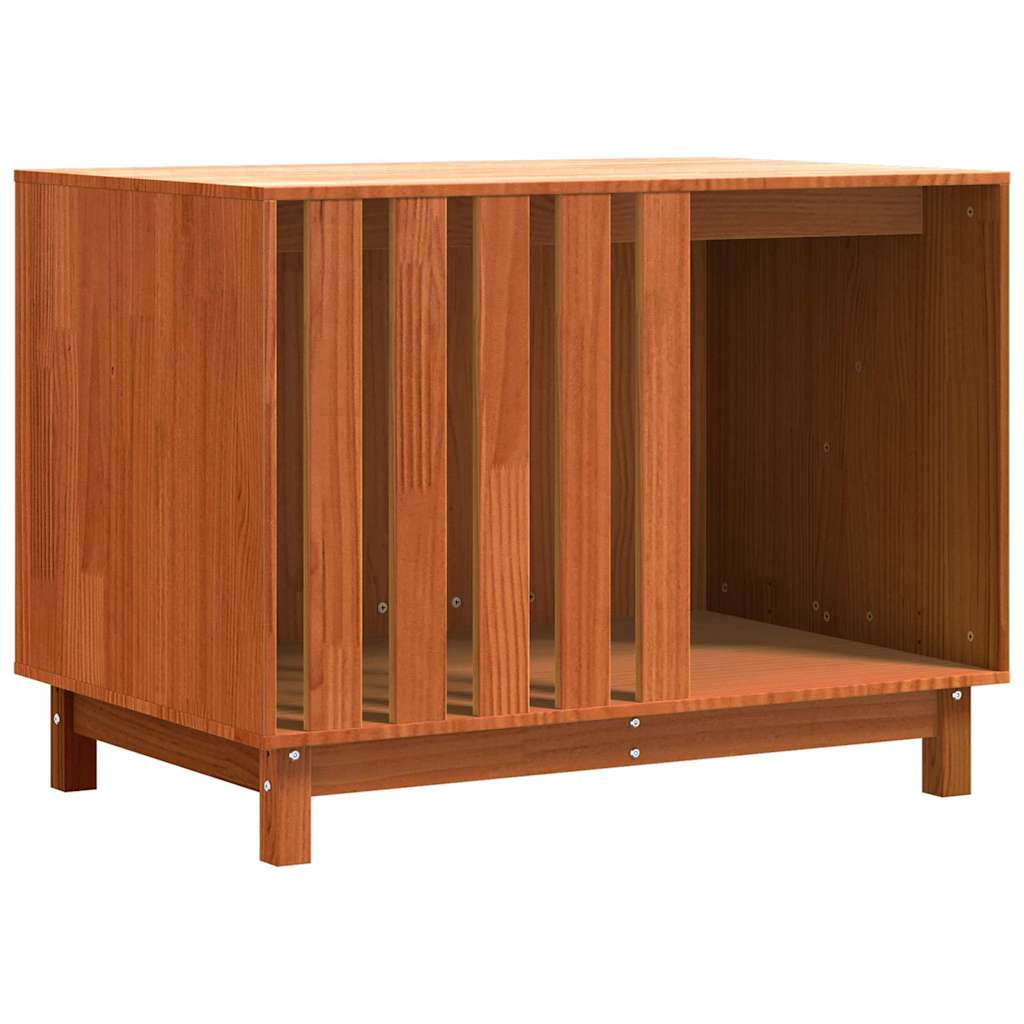 Kutyaház Viaszbarna 90 x 60 x 67 cm Tömör Fenyőfa - Image 2