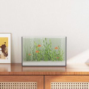 Akvárium tárolóval Átlátszó 30 x 20 x 20 cm Üveg
