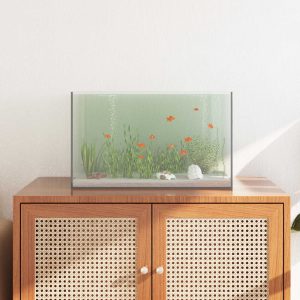 Akvárium tárolóval Átlátszó 50 x 30 x 30 cm Üveg