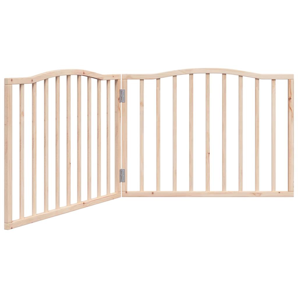 Nyárfa 2 paneles összecsukható kutyakapu 160 cm - Image 2