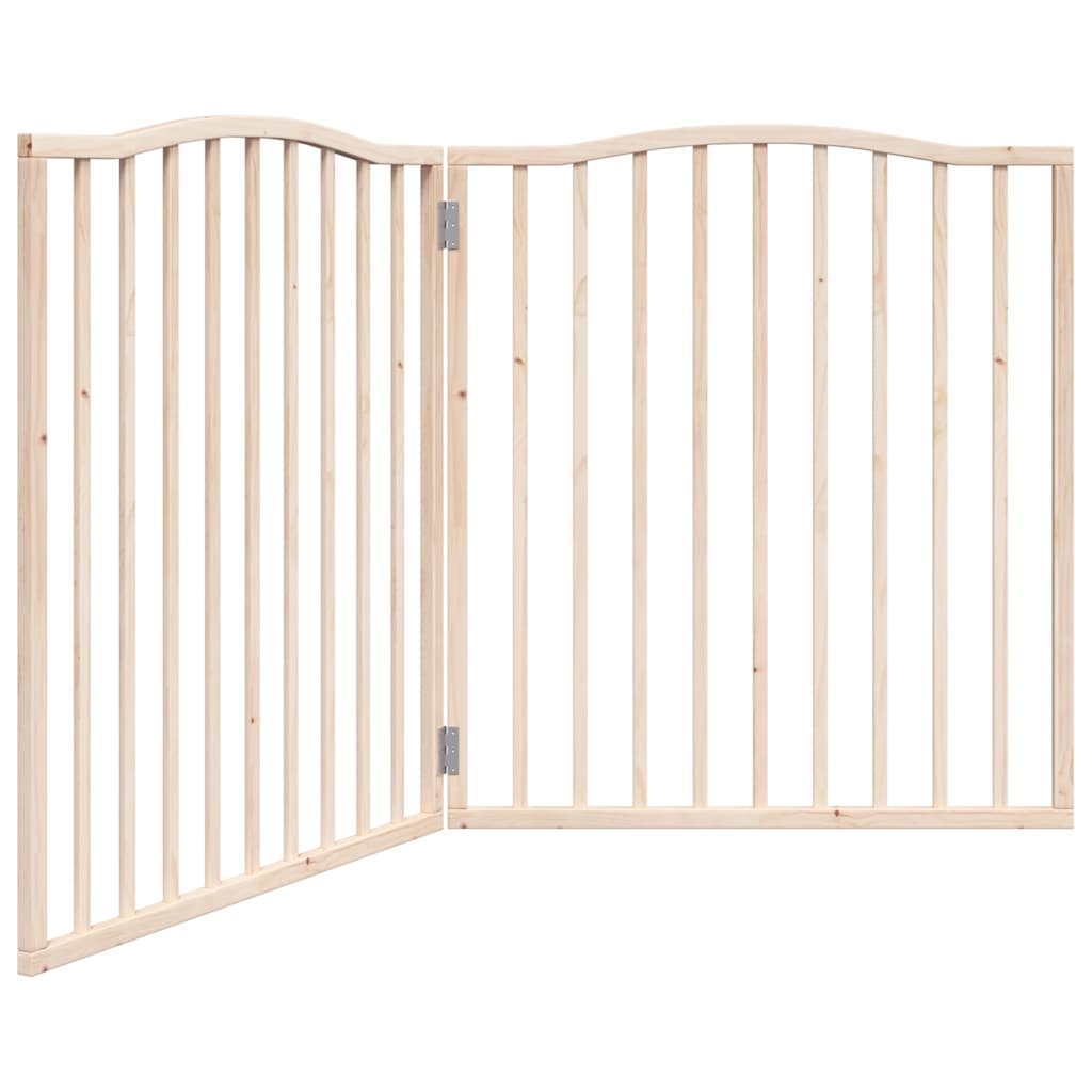Nyárfa 2 paneles összecsukható kutyakapu 160 cm - Image 2