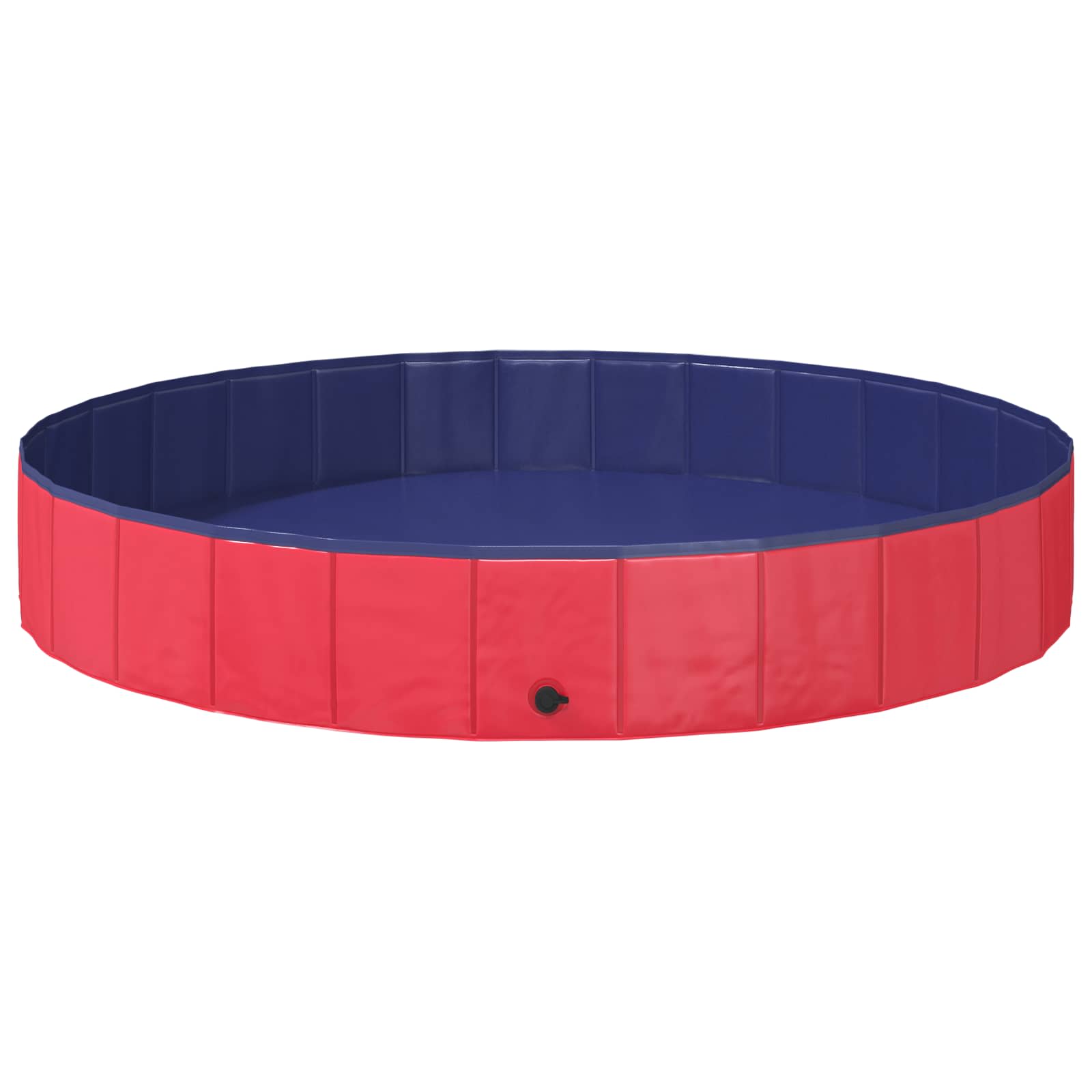 Kutyás Medence Ø200 x 30 cm Tömör PVC Piros - Image 2