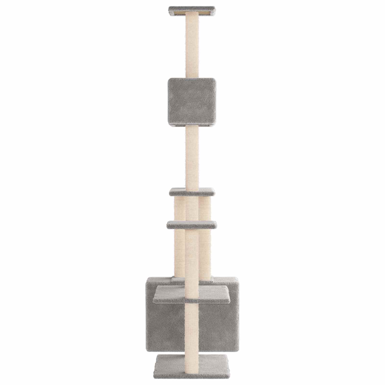 Macskafa kapálózó rudakkal Világosszürke 177,5 cm - Image 4