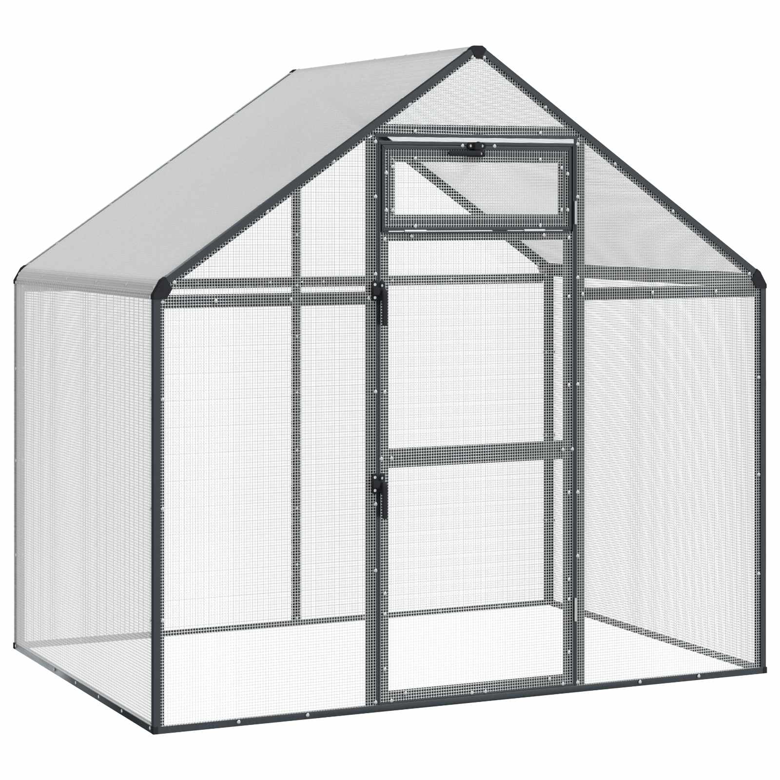Madár kalitka Antracitszürke 181,5 x 112,5 x 173,5 cm - Image 2