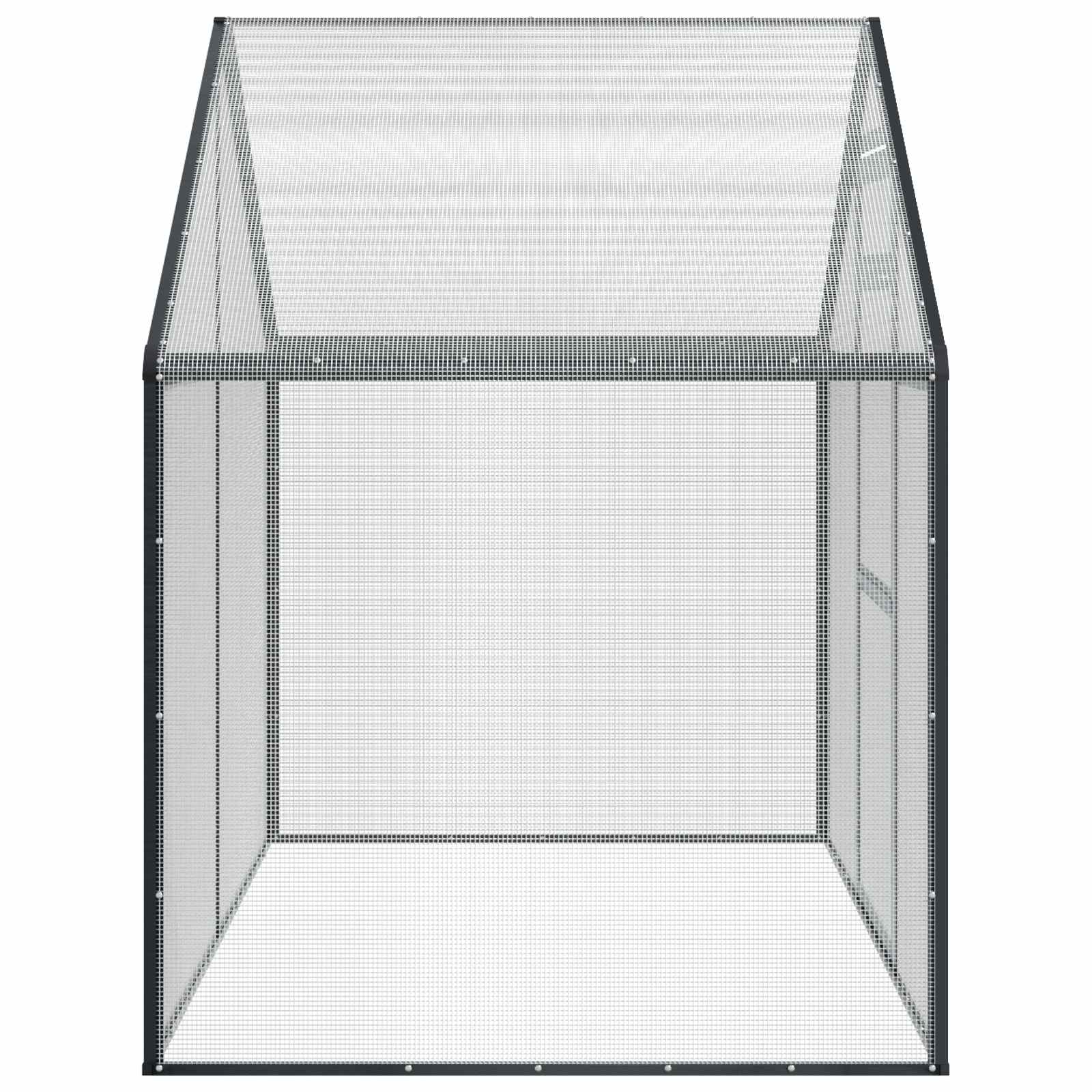 Madár kalitka Antracitszürke 181,5 x 112,5 x 173,5 cm - Image 5
