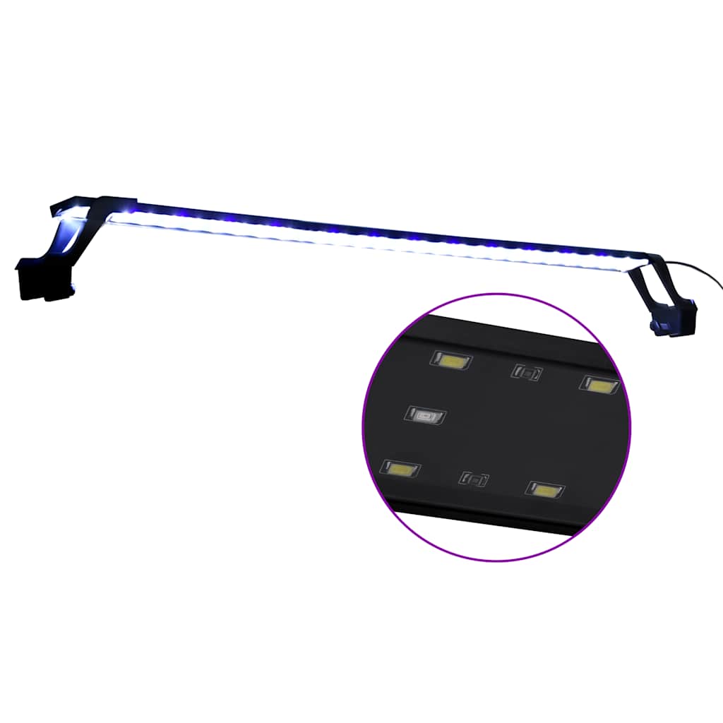 Kék és fehér LED-lámpa akváriumhoz szorítókkal 90 - 105 cm - Image 3