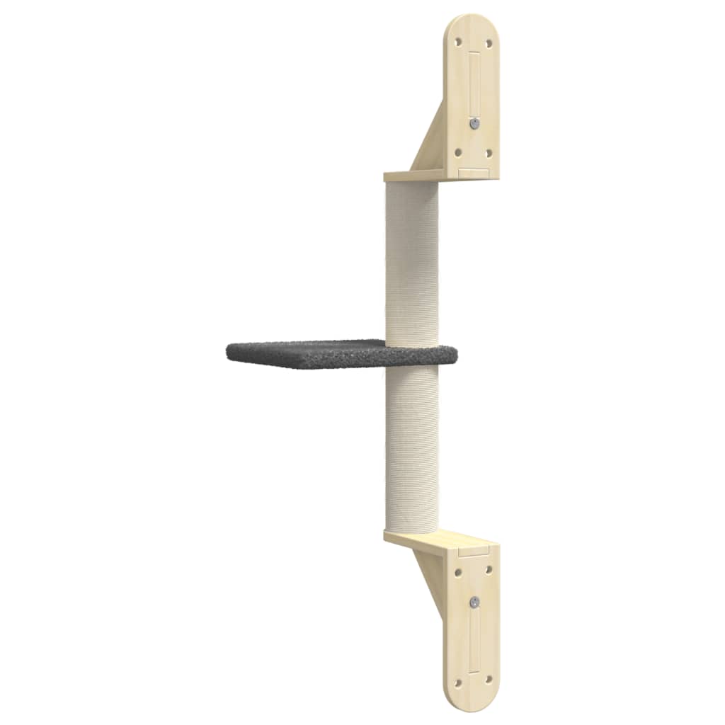 Sötétszürke falra szerelhető kaparófa 85,5 cm - Image 5