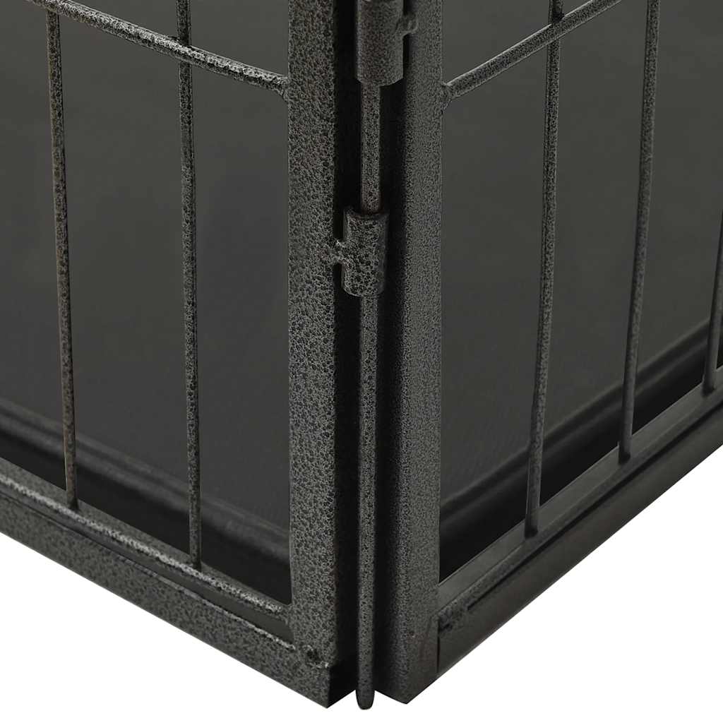 Acél kutyakennel kölyökkutyáknak 91,5 x 59 x 61 cm - Image 5