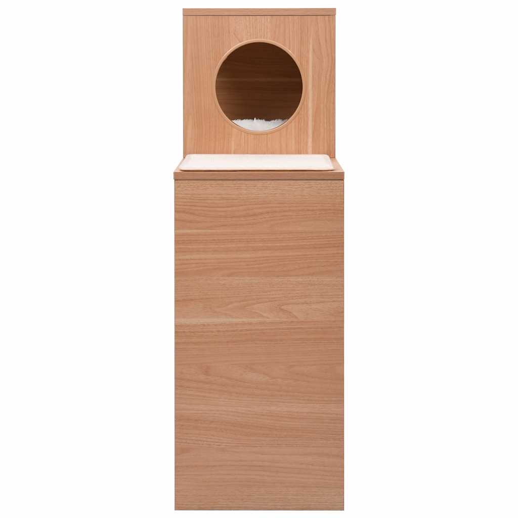 Macskaház szizál kaparószőnyeggel 100 cm - Image 4