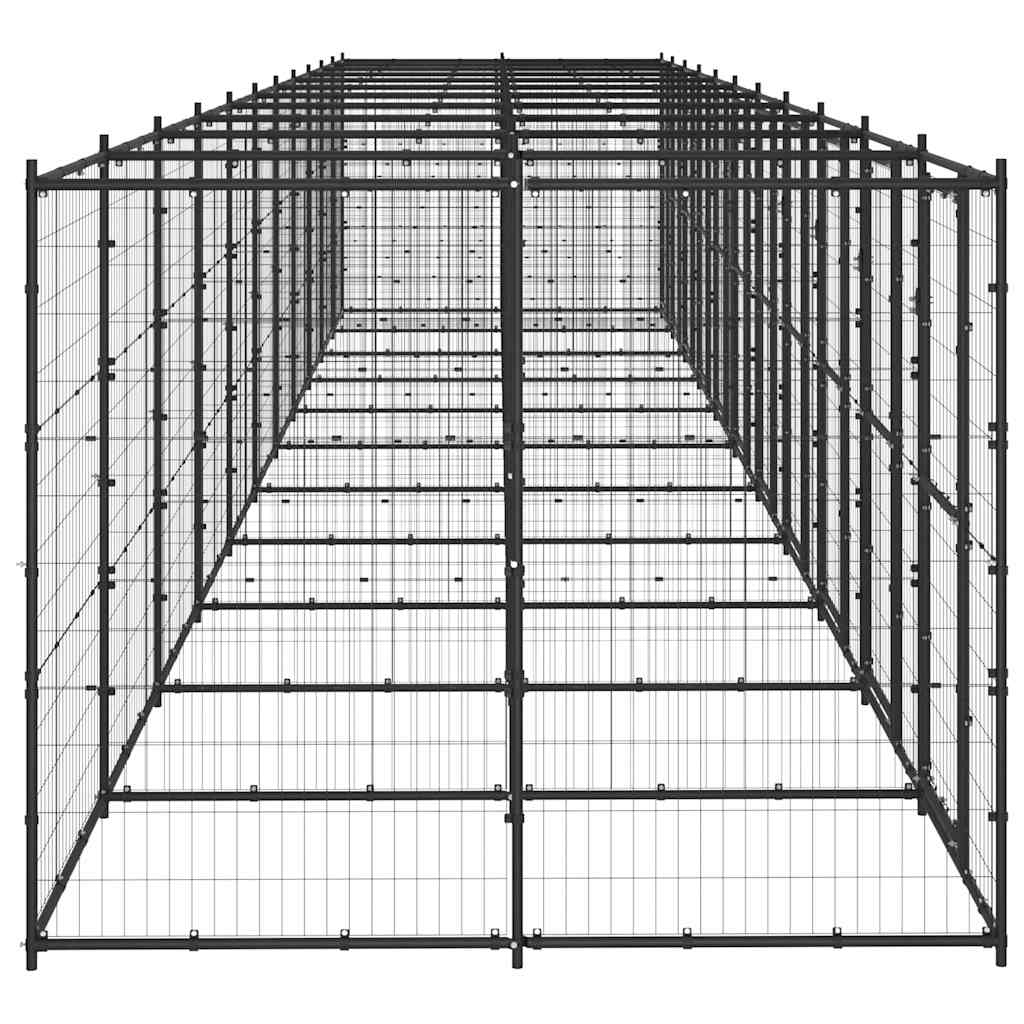Kültéri acél kutyakennel 26,62 m² - Image 4