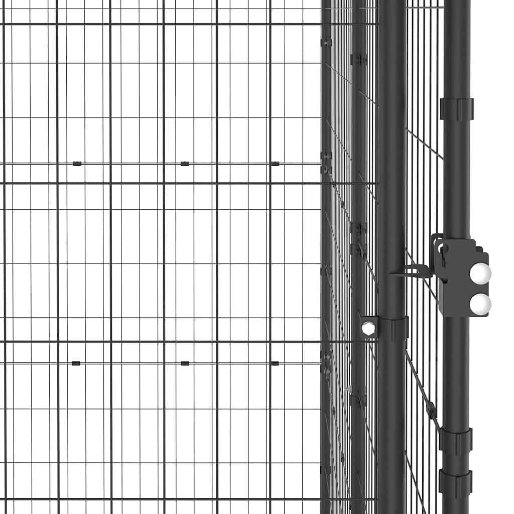 Kültéri acél kutyakennel 26,62 m² - Image 5
