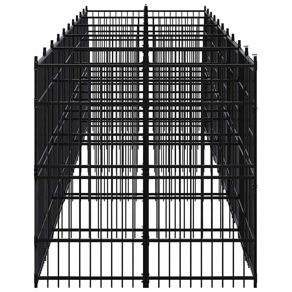 Acél kültéri kutyakennel 18,43 m² - Image 3