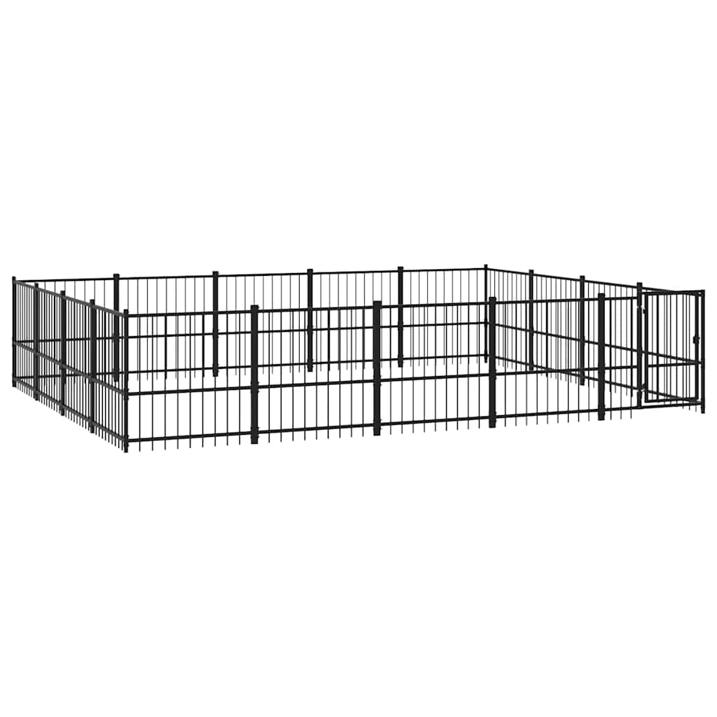 Acél kültéri kutyakennel 18,82 m² - Image 2