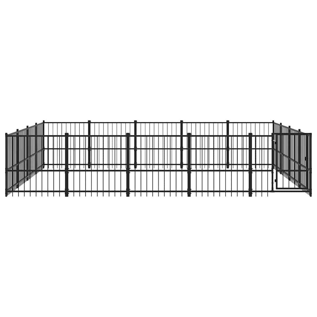 Acél kültéri kutyakennel 18,82 m² - Image 3