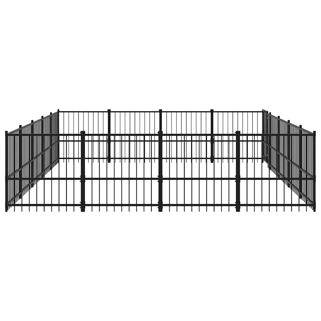 Acél kültéri kutyakennel 18,82 m² - Image 4