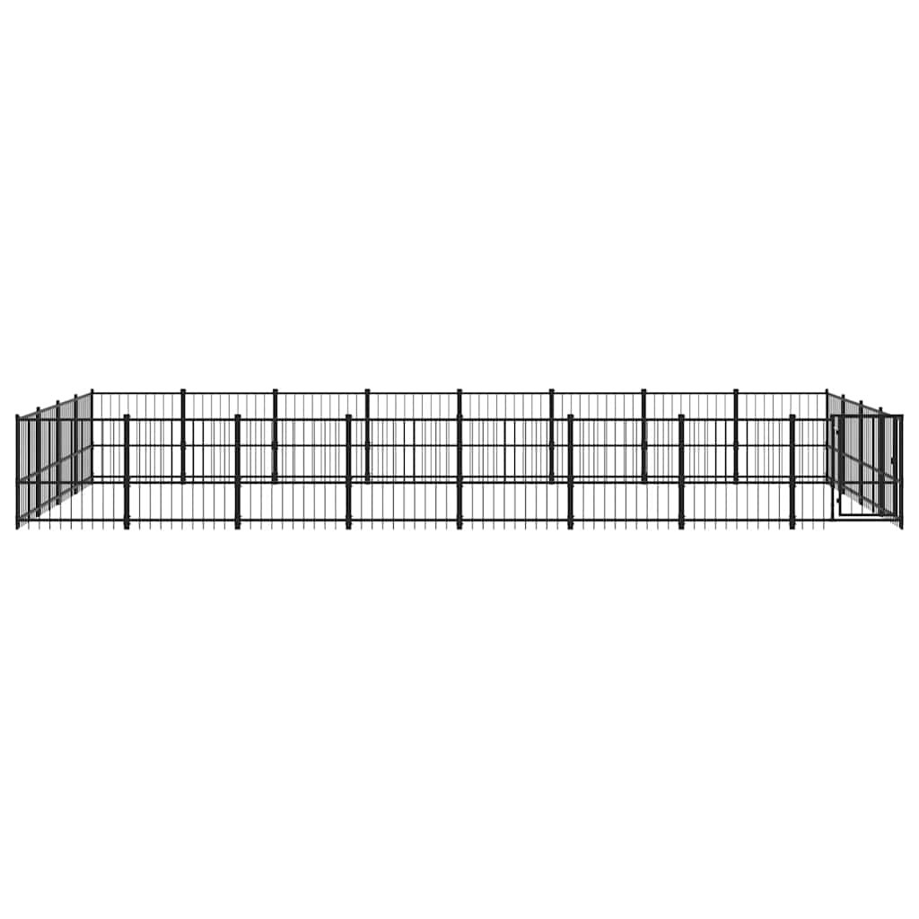 Acél kültéri kutyakennel 30,11 m² - Image 3
