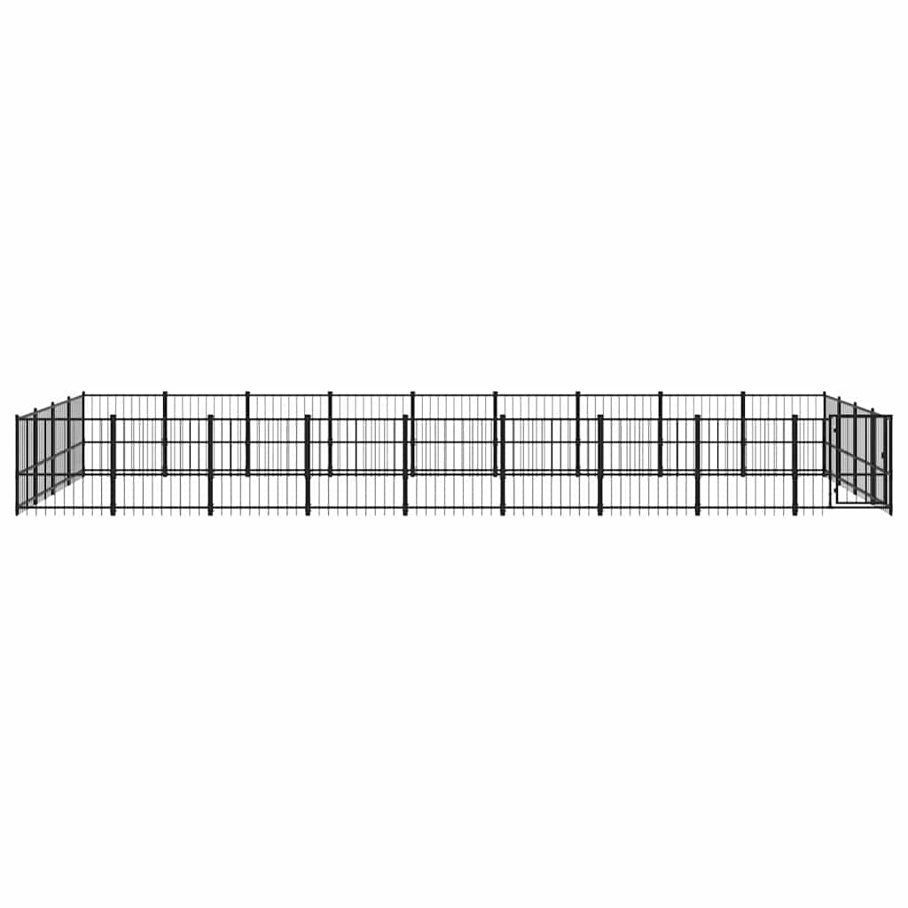 Acél kültéri kutyakennel 33,87 m² - Image 3