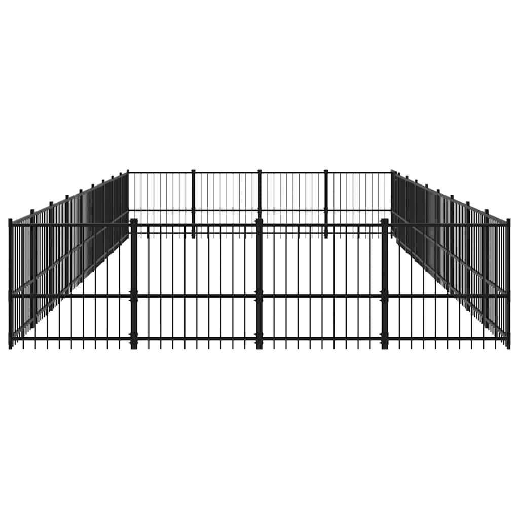 Acél kültéri kutyakennel 33,87 m² - Image 4