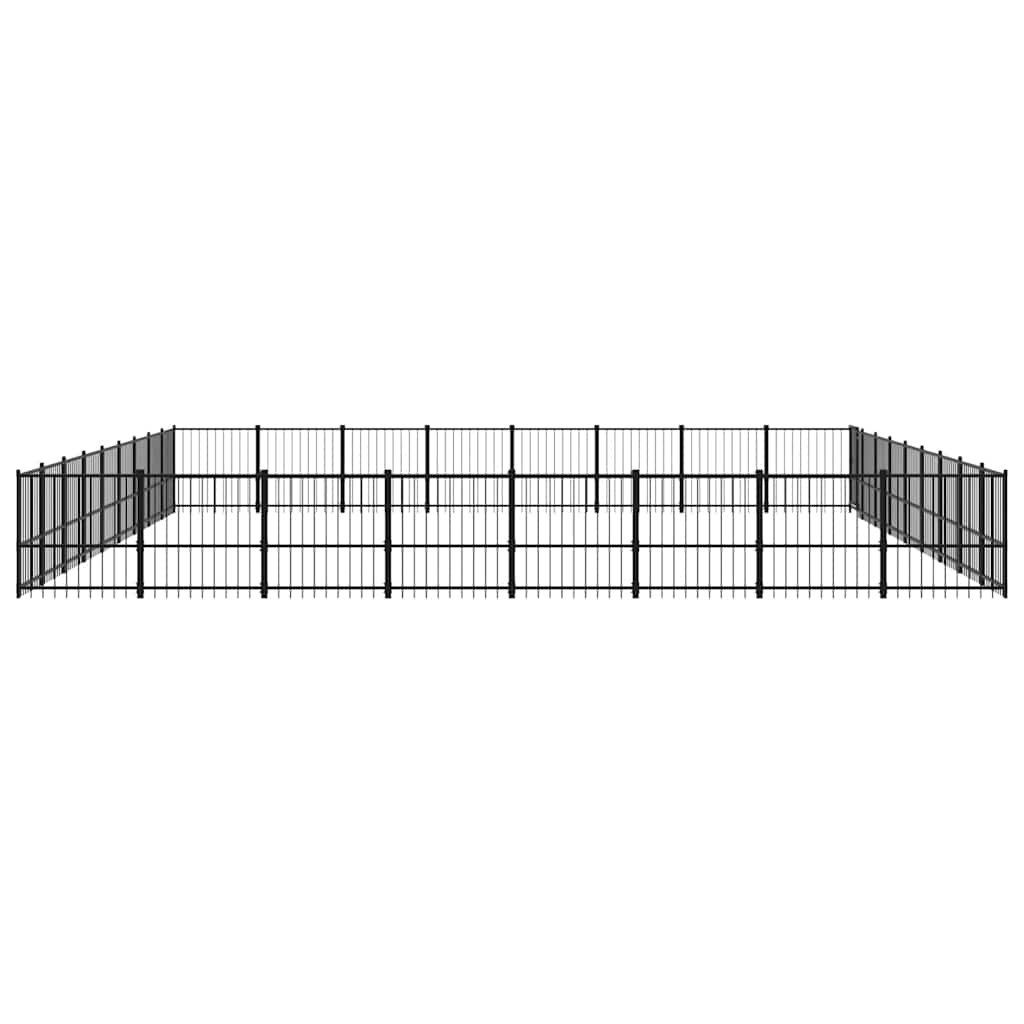 Acél kültéri kutyakennel 67,74 m² - Image 4