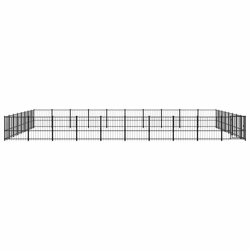 Acél kültéri kutyakennel 75,27 m² - Image 3