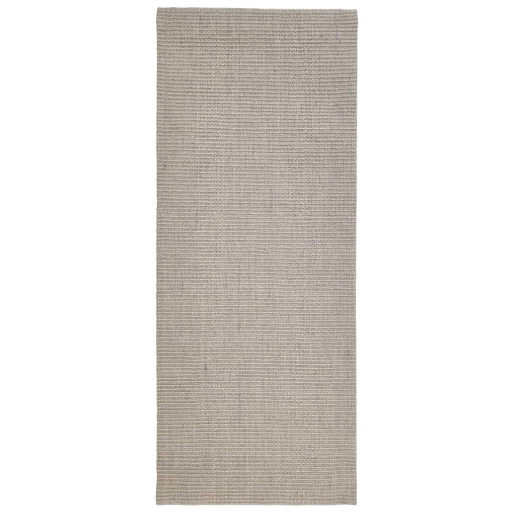 Homokszínű szizálszőnyeg kaparófához 80 x 200 cm - Image 2