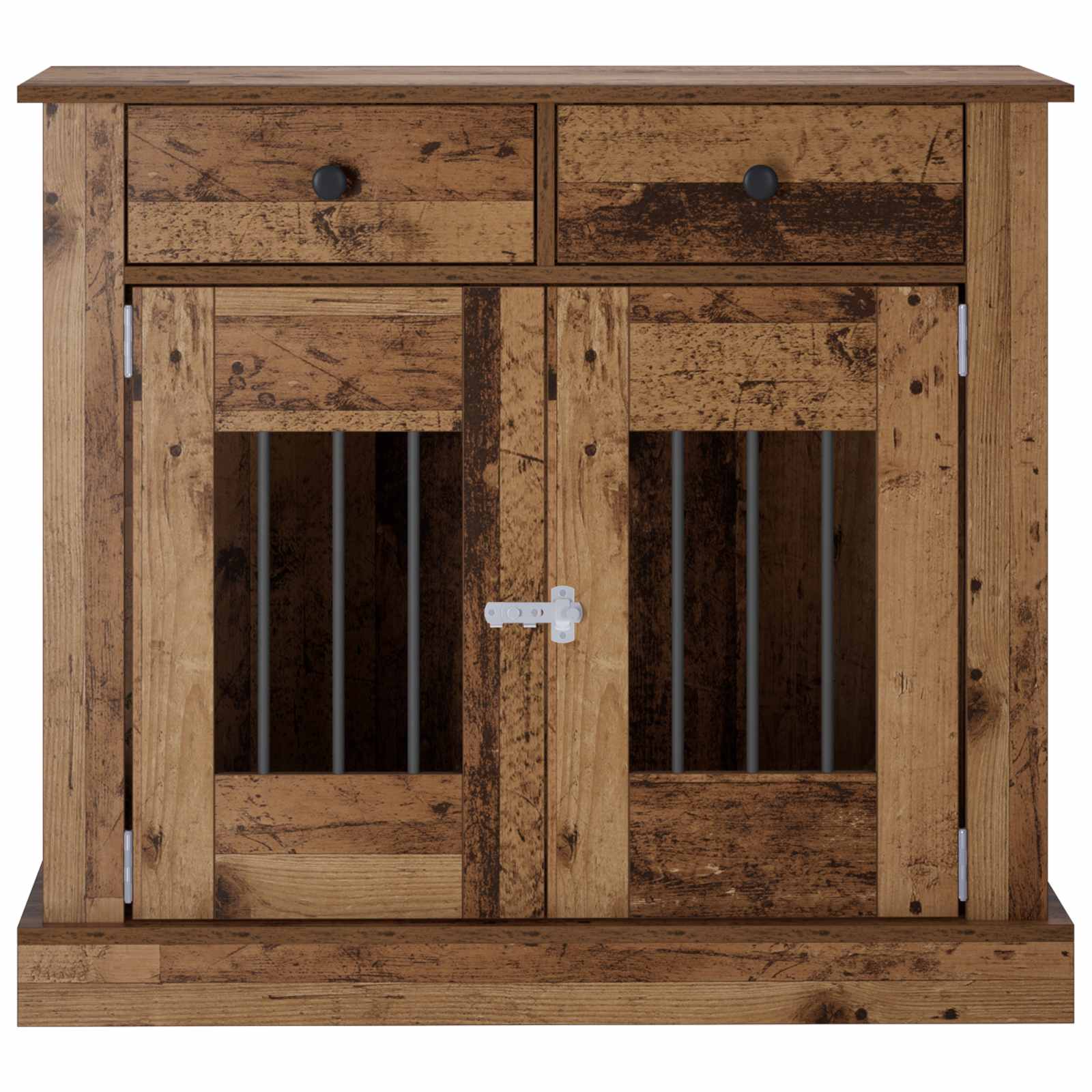 Kutya ketrec bútor Antik Fa 90 x 47,5 x 80 cm Szerelt Fa - Image 4