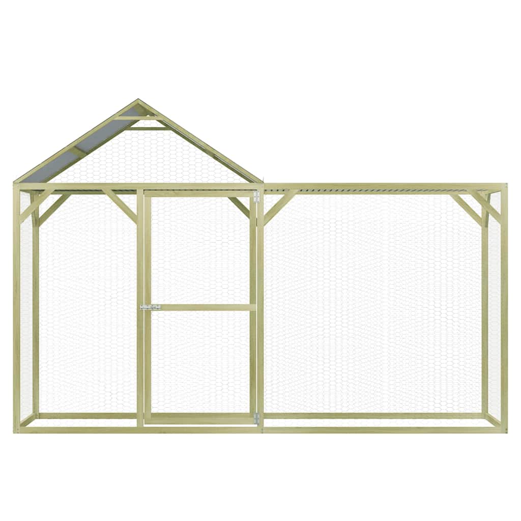 Impregnált fenyőfa tyúkól 3 x 1,5 x 2 m - Image 2