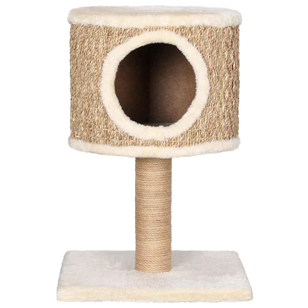Tengerifű macskabútor házikóval és kaparófával 52 cm - Image 3