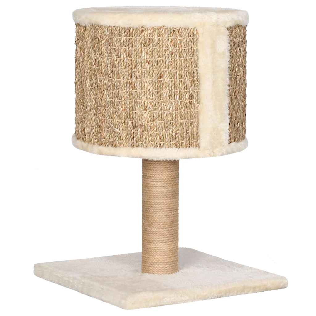 Tengerifű macskabútor házikóval és kaparófával 52 cm - Image 4
