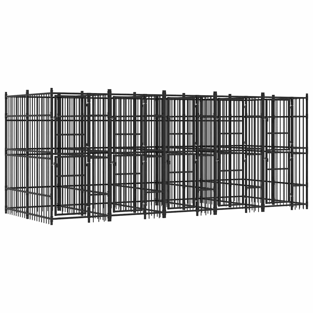 Acél kültéri kutyakennel 9,22 m² - Image 2