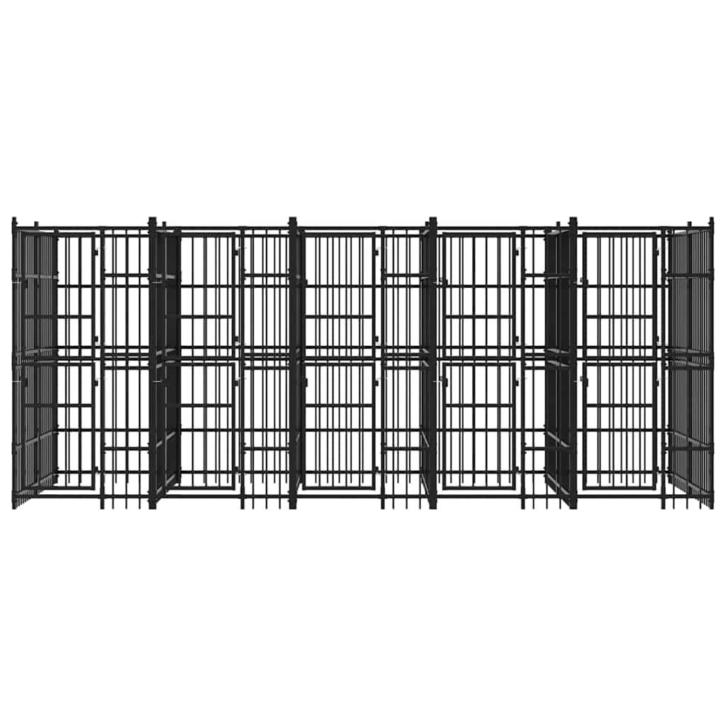 Acél kültéri kutyakennel 9,22 m² - Image 4
