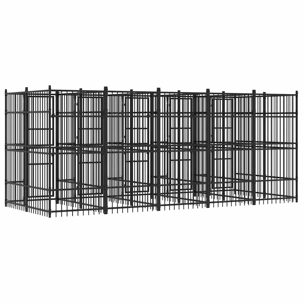 Acél kültéri kutyakennel 9,22 m² - Image 5