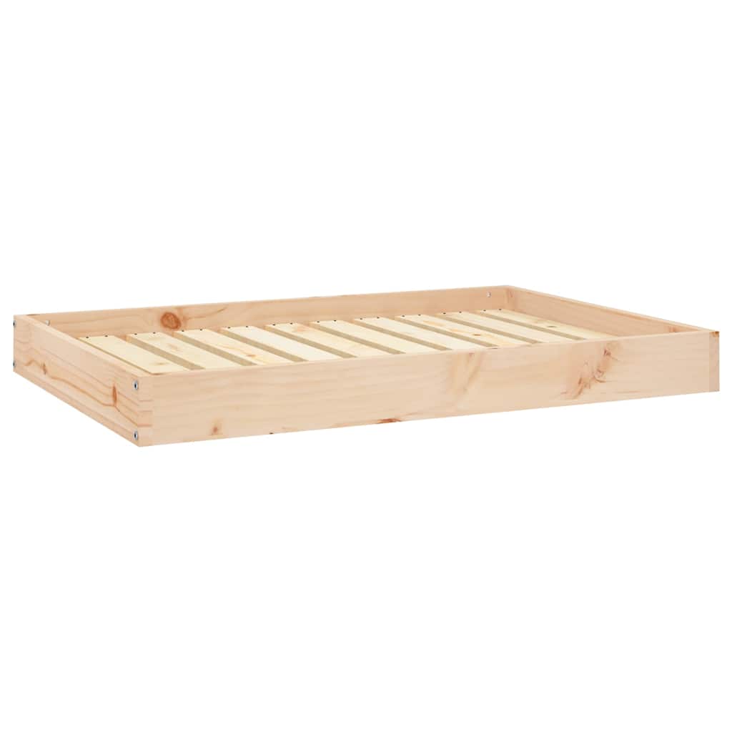 Tömör fenyőfa kutyaágy 91,5x64x9 cm - Image 2