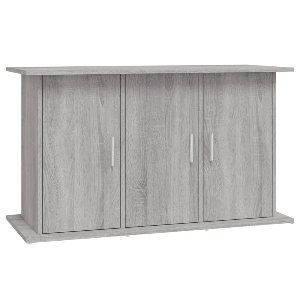 Szürke sonoma szerelt fa akváriumi állvány 101x41x58 cm - Image 2